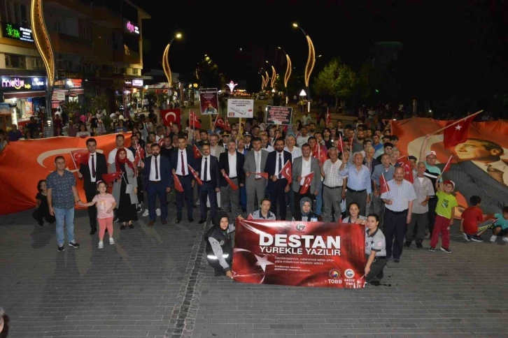 Gediz’de 15 Temmuz Demokrasi ve Milli Birlik Günü programı
