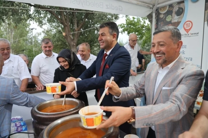 Gediz Geleneksel Tarhana Festivali törenle başladı
