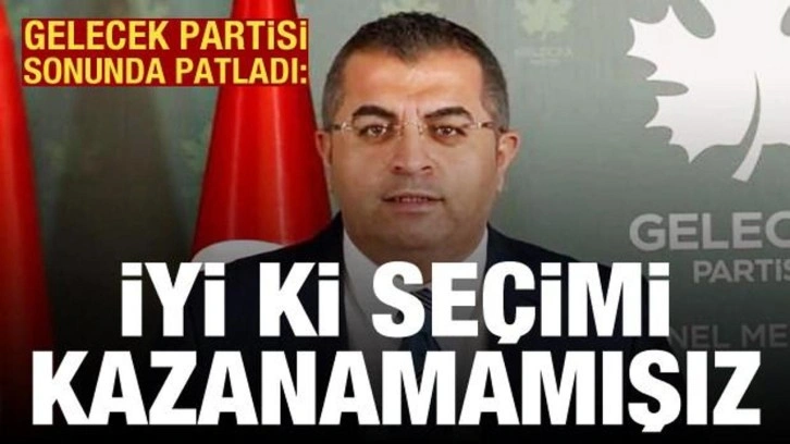 Gelecek Partisi'nden Ümit Özdağ-Kılıçdaroğlu açıklaması: İyi ki seçimi kazanamamışız