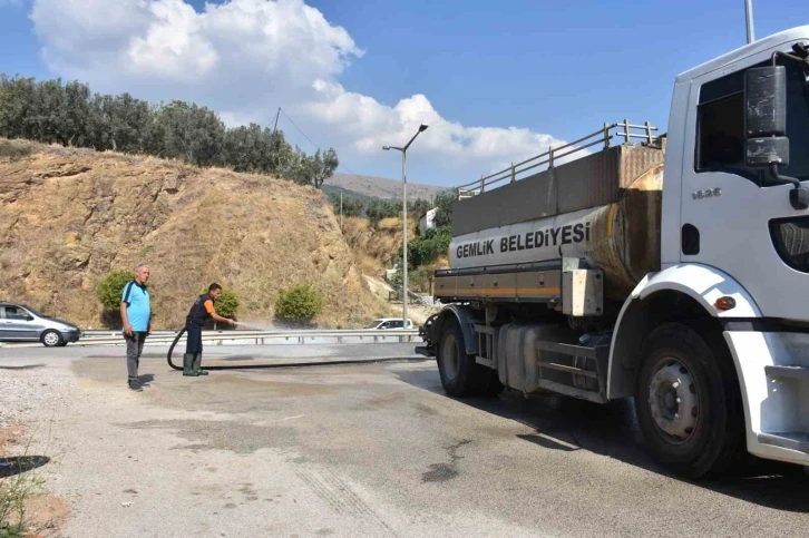 Gemlik’te dört koldan temizlik
