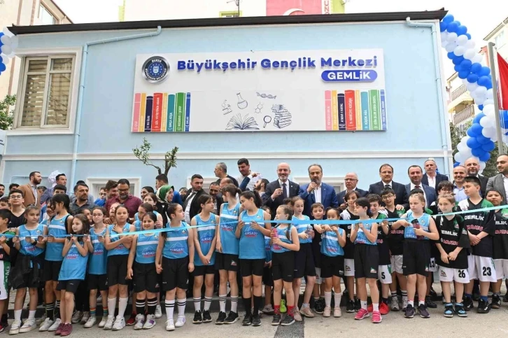 Gemlik’te gençler için önemli yatırım
