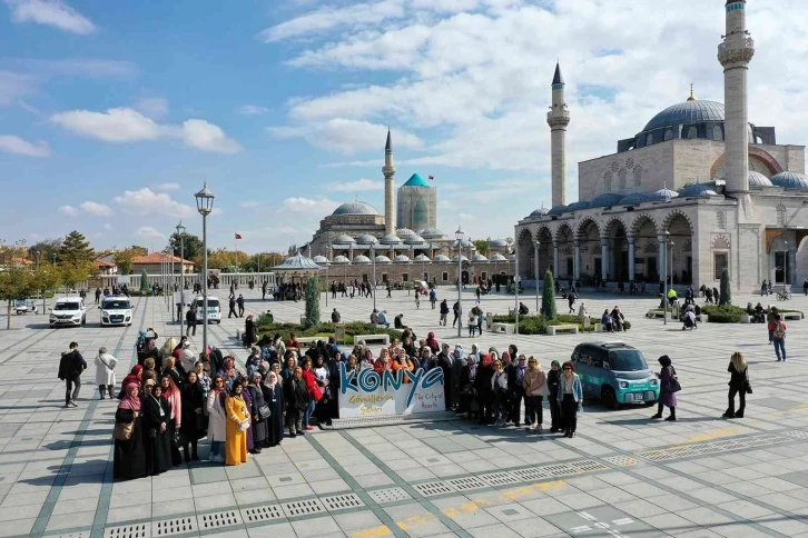 Gençler Kapadokya’da, kadınlar Konya’da
