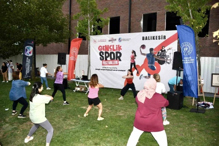 Gençlik ve Spor Festivali Balıkesir’de yapıldı
