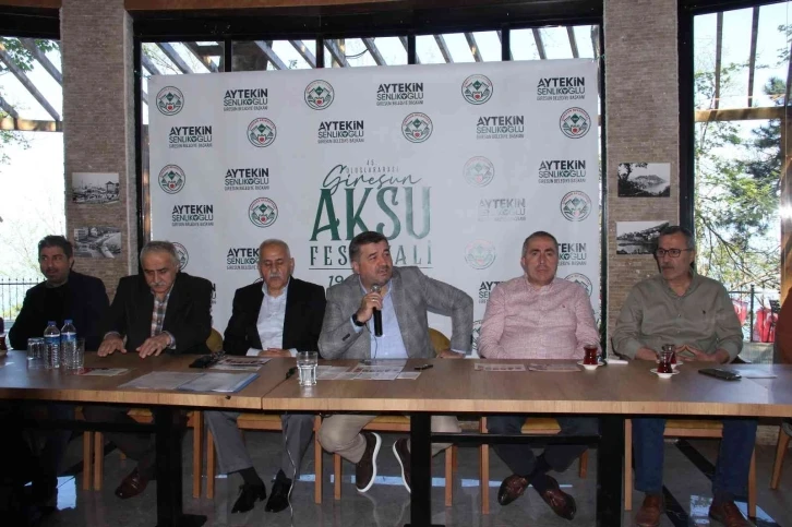 Giresun 45. Uluslararası Aksu Festivaline hazırlanıyor
