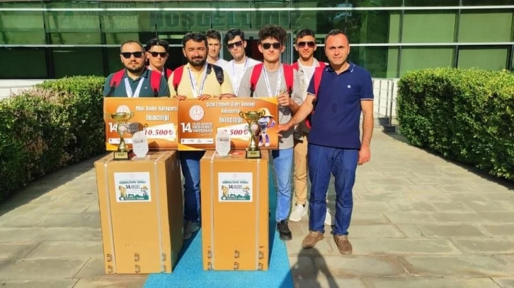 Giresun MEM Robot Yarışmasında 4 ayrı kategoride derece elde etti
