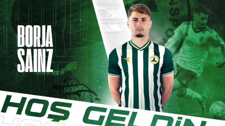 Giresunspor, Borja Sainz'ı kadrosuna kattı