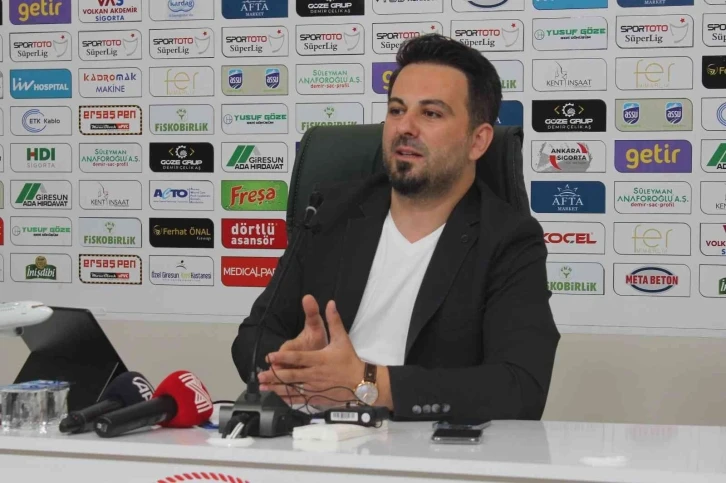 Giresunspor, genç ve yerli oyunculara ağırlık verecek
