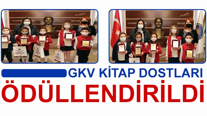 GKV kitap dostları ödüllendirildi