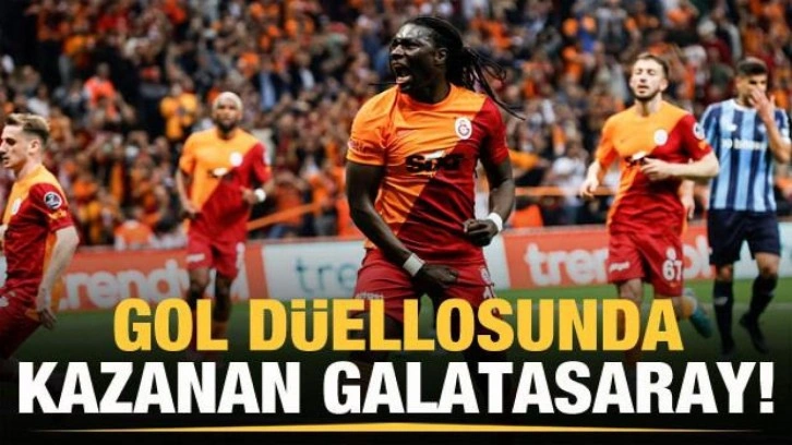 Gol düellosunda kazanan Galatasaray!