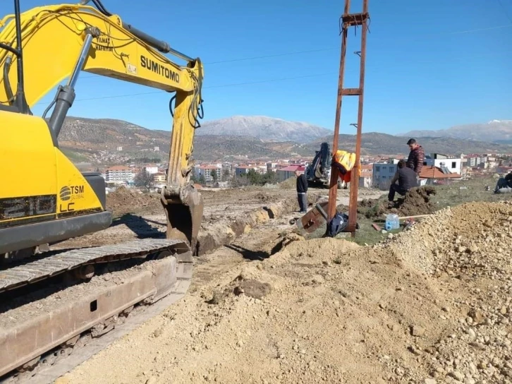 Gölbaşı’nda altyapı çalışmaları devam ediyor
