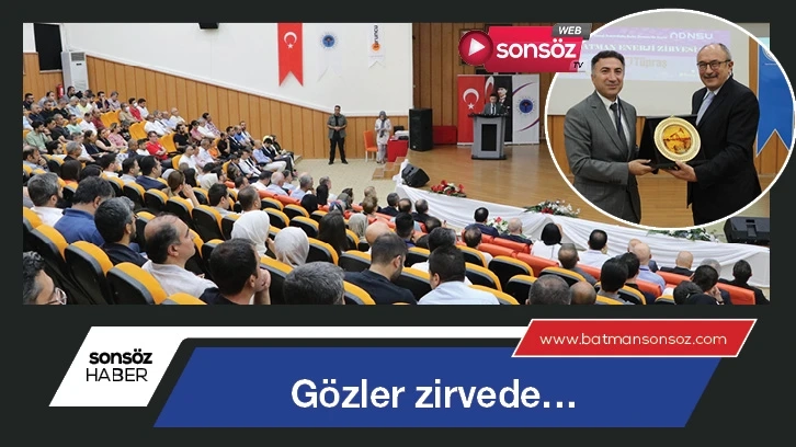 Gözler zirvede…