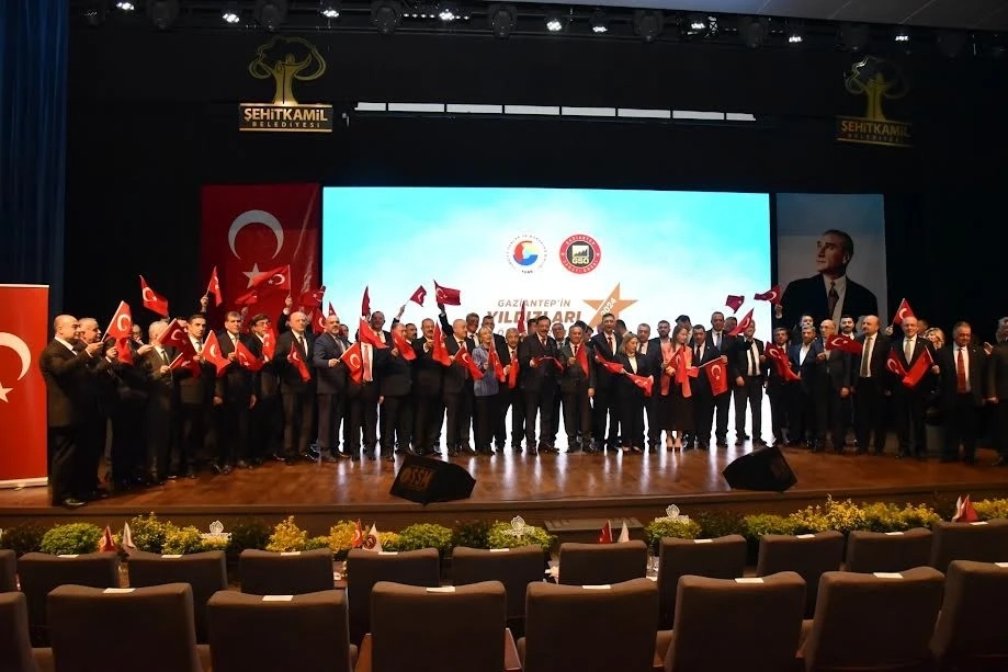 GSO Gaziantep’in Yıldızları Ödül töreni gerçekleştirildi