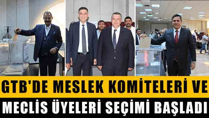  GTB'de meslek komiteleri ve meclis üyeleri seçimi başladı