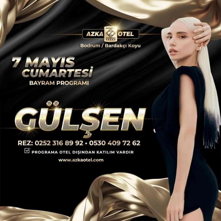 Gülşen bayram finalini Bodrum’da yapacak
