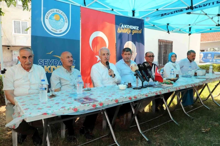 Gültak, Güneş Mahallesi esnafıyla bir araya geldi
