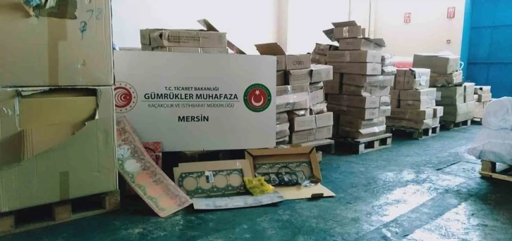 Gümrük Muhafaza Mersin’de hayali ihracata geçit vermedi
