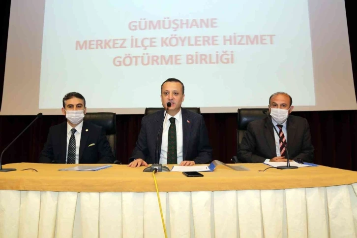 Gümüşhane’de Köylere Hizmet Götürme Birlik Meclisi toplantısı yapıldı
