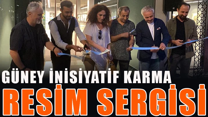 Güney İnisiyatif Karma resim sergisi