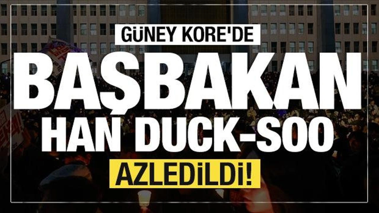 Güney Kore'de Başbakan Han Duck-soo azledildi