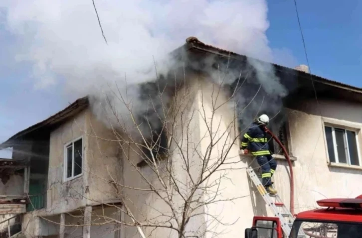 Günyüzü ilçesinde aynı evde 2 ayda üçüncü yangın
