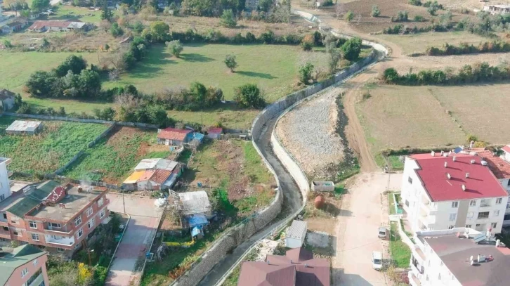 Gürleyik Deresi’nde ıslah çalışmaları tamamlandı
