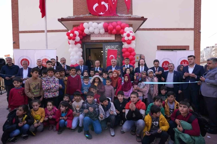 Güzelyurt Mahallesi 4-6 yaş Kur’an Kursu yoğun katılımla açıldı
