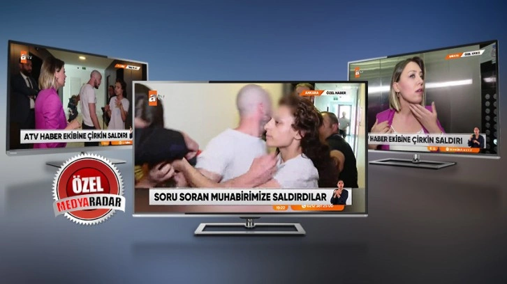 Habere gittiler haber oldular! ATV ekibi saldırıya uğradı