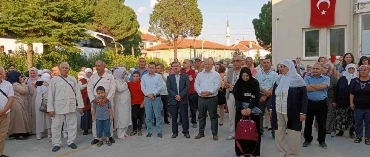 Hacı adayları kutsal topraklara uğurlandı
