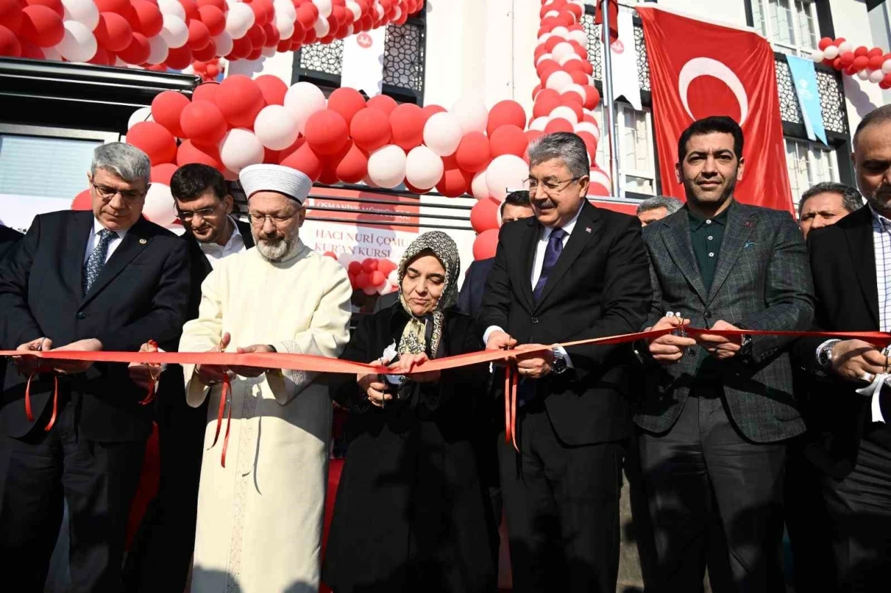 Hacı Nuri Çomu Kur’an Kursu açıldı
