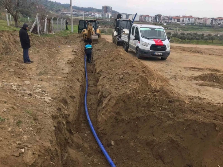 Hacıbektaşlı’ya içme suyu hattı döşendi
