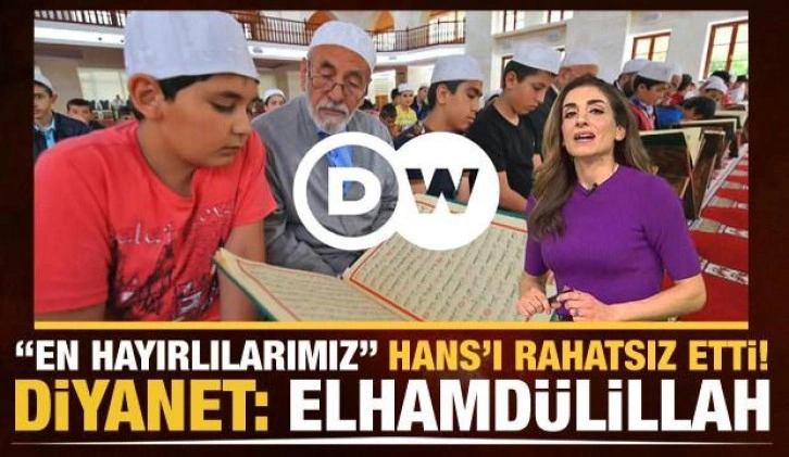 Hafızlık eğitim projesi Alman Deutsche Welle'i rahatsız etti