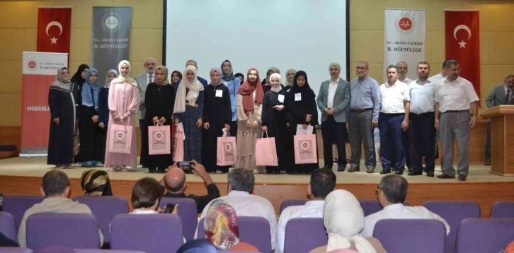 Hafızlık Yarışması Türkiye Finali Adana’da yapıldı
