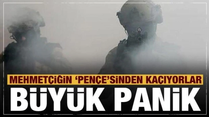 Hainler Mehmetçiğin pençesinden kaçıyor! Bakın nereye sığınıyorlar