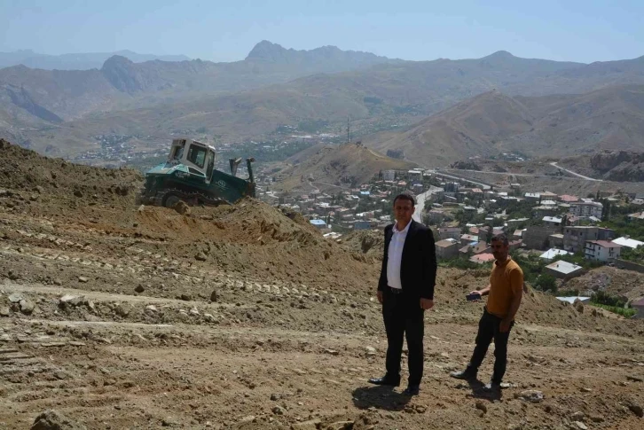 Hakkari’de yeni mezarlık alanı açılıyor
