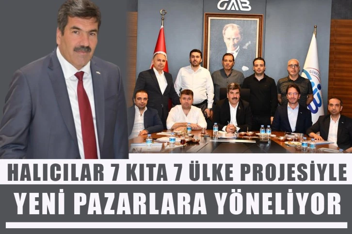 Halıcılar 7 Kıta 7 Ülke Projesiyle Yeni Pazarlara Yöneliyor