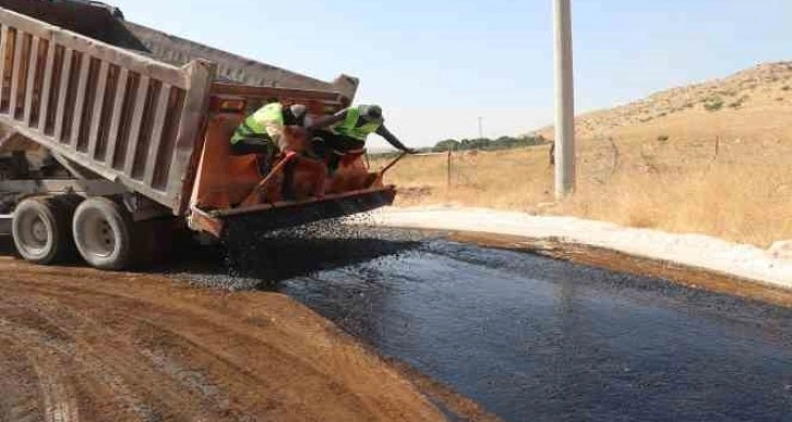 Haliliye kırsalında yeni yollar hizmete sunuluyor