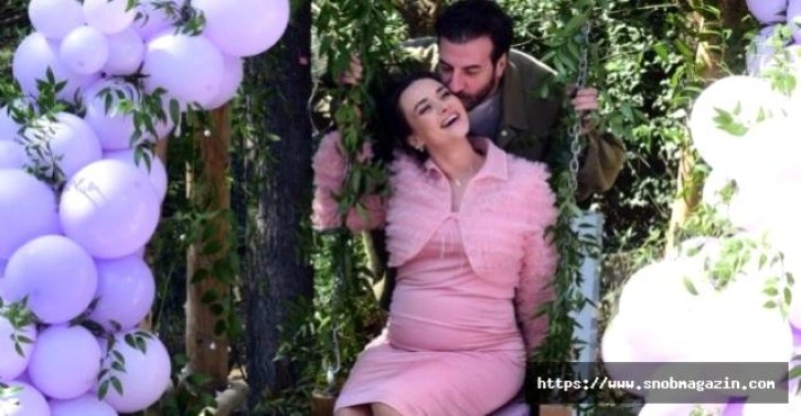 Hande Soral'dan Eğlenceli Baby Shower Partisi!