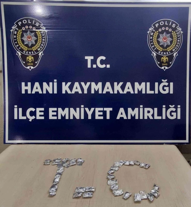 Hani İlçe Emniyet Amirliği uyuşturucu tacirlerine göz açtırmıyor
