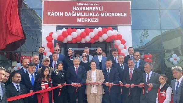 Hasanbeyli Kadın Bağımlılıkla Mücadele Merkezi açıldı