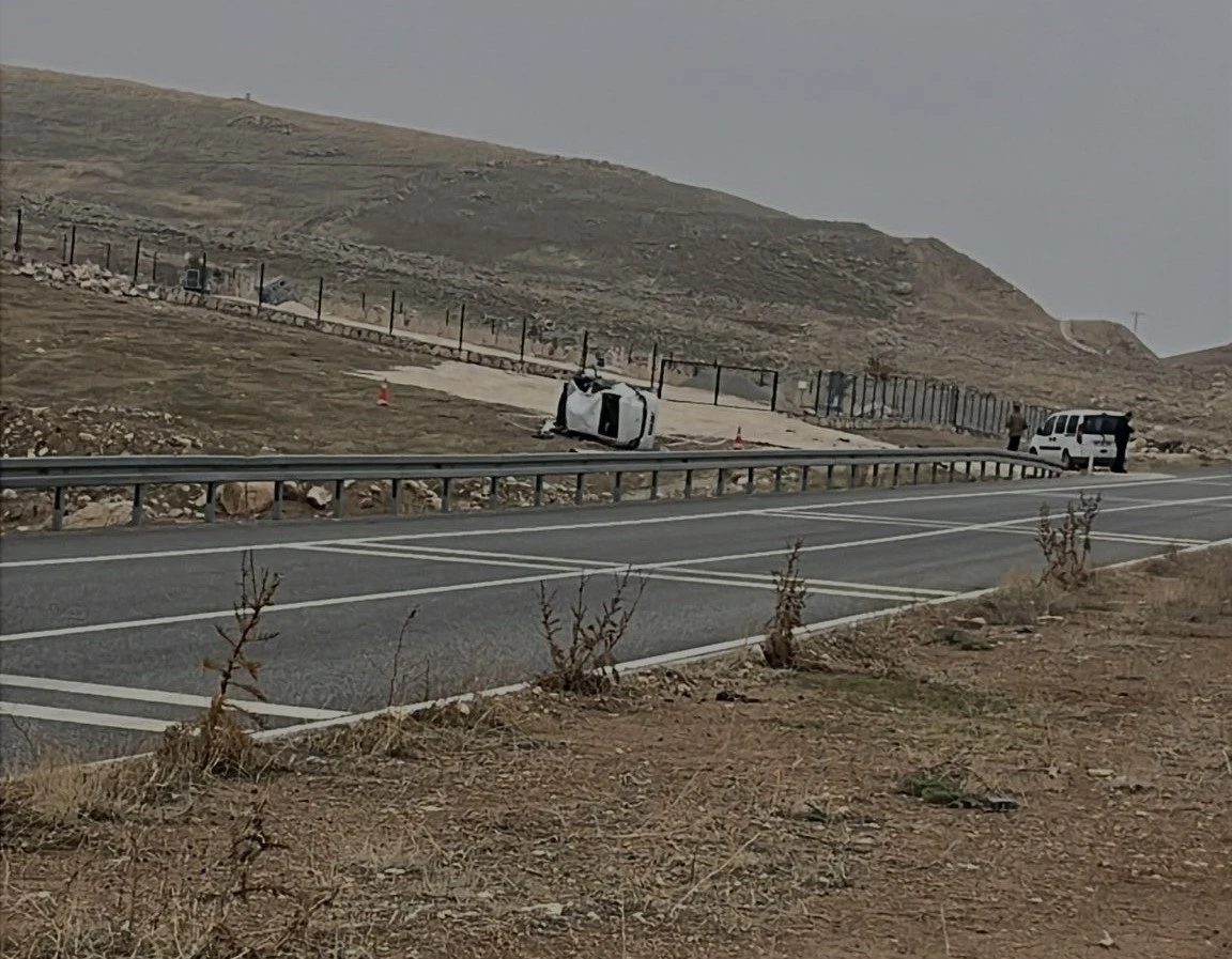 Hasankeyf yolunda trafik kazası: 1 yaralı
