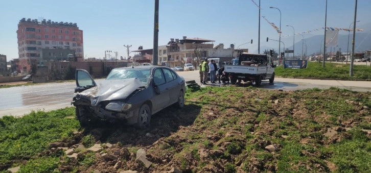 Hassa İlçesinde Meydana Gelen Trafik Kazası