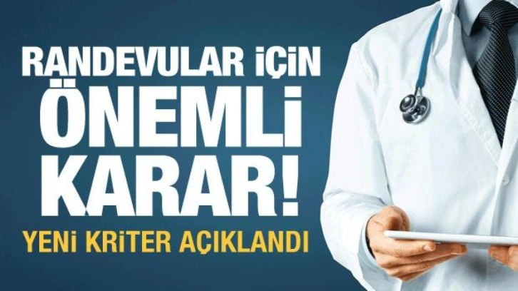 Hastane randevularında yeni dönem! 15 gün detayını Bakan Koca açıkladı