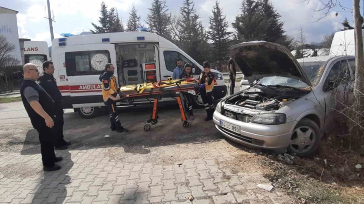 Hatalı sollama kazaya sebep oldu: 1 yaralı
