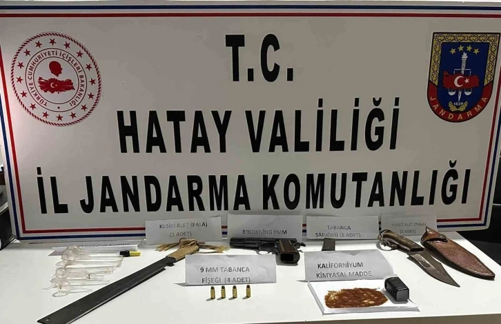 Hatay’da 2 şüpheli yakalandı
