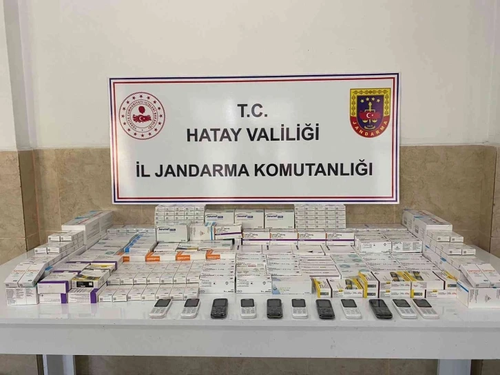 Hatay’da 3,5 milyon liralık kaçak ilaç ele geçirildi
