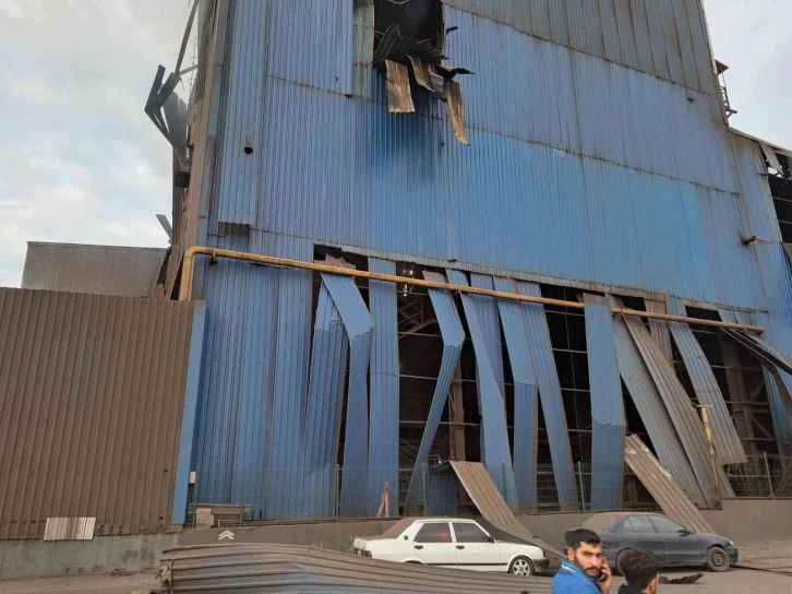 Hatay’da demir çelik fabrikasında patlama: 5 yaralı
