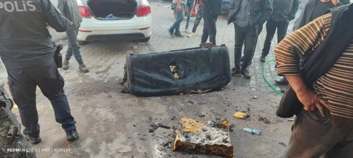 Hatay’da sanayi sitesindeki yangın panik oluşturdu
