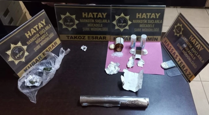 Hatay’da uyuşturucu operasyonu: 1 gözaltı
