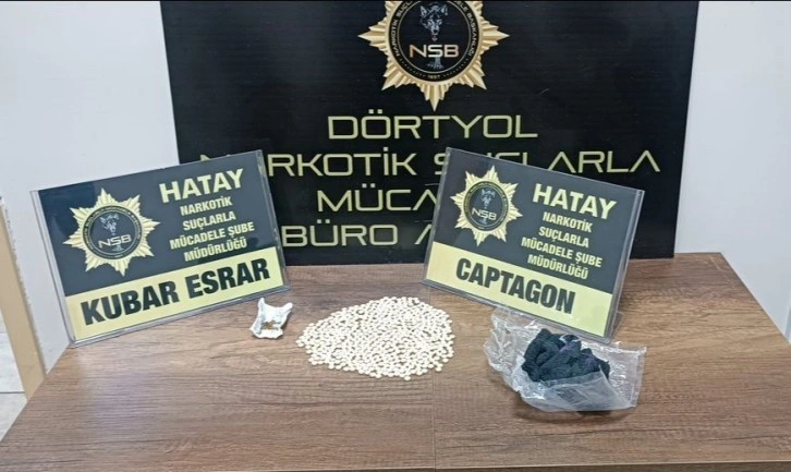 Hatay’da Uyuşturucu Operasyonu