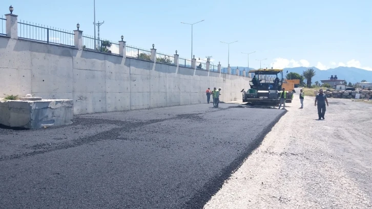 Hatay’da yol çalışmaları
